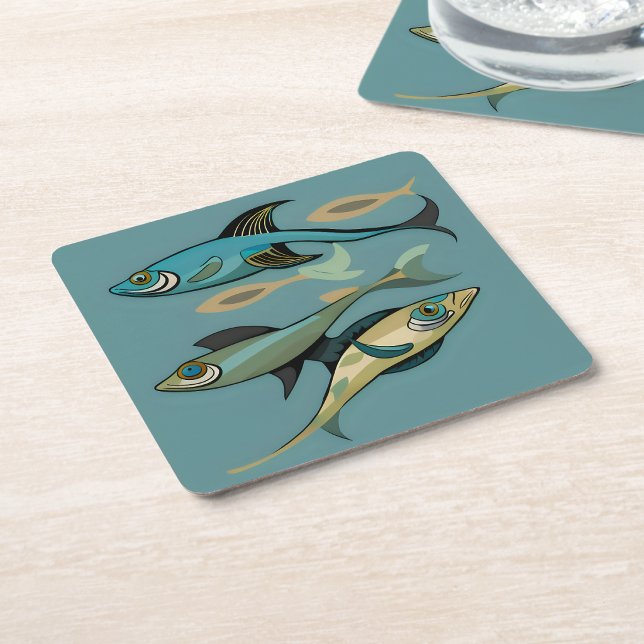 Sirara Rechteckiger Pappuntersetzer (Sirara Square Paper Coaster
)