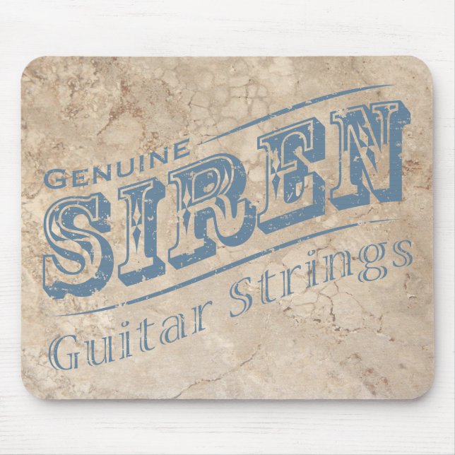 Siren Guitar Strings Mauspad (Vorne)