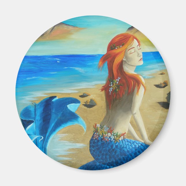 Siren - Meerjungfrau Magnet (Vorne)