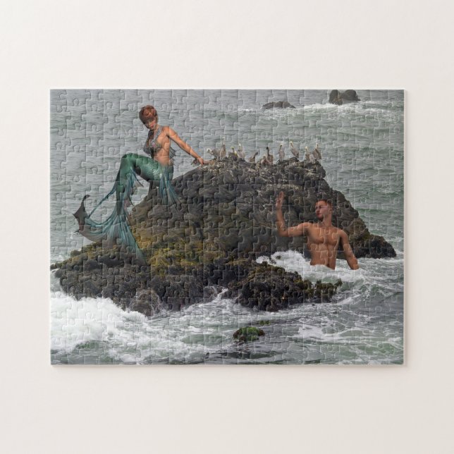 Siren, Meerjungfrau Puzzle (Horizontal)