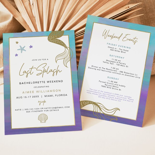 SIREN Mermaid Last Splash Bachelorette Strecke Iti (Von Creator hochgeladen)