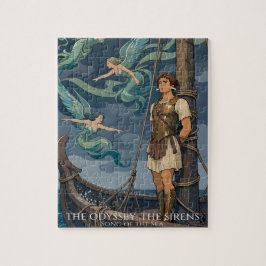 Siren Song Over Stormy Seas Puzzle