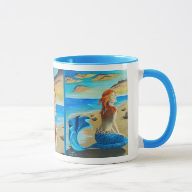 Sirene-Tassen-Meerjungfrau-Tasse Tasse (Rechts)