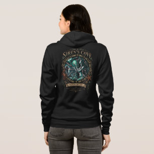 Sirene's Cove Dark Mermaid Nautical Horror Hoodie