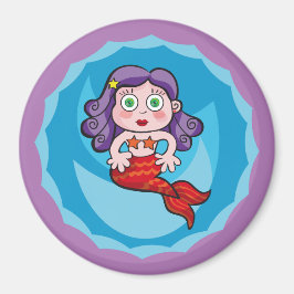 Sirenita de Linda. Sirena, sirena Magnet