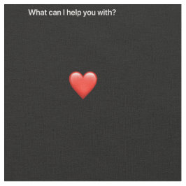 Siri Valentine Fabric Stoff