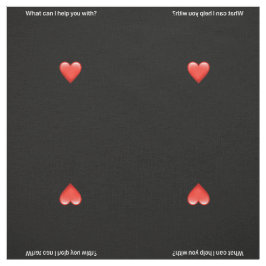 Siri Valentine Fabric Stoff