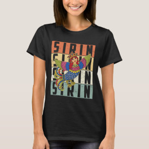 Sirin Mythologische Slawische Nordische Heidentum T-Shirt