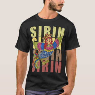 Sirin Mythologische Slawische Nordische Heidentum T-Shirt