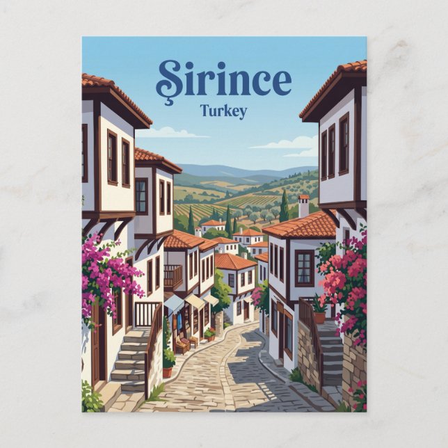 Şirince Türkei Postkarte (Vorderseite)
