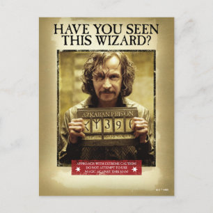 Sirius Black Gewollt Poster Postkarte