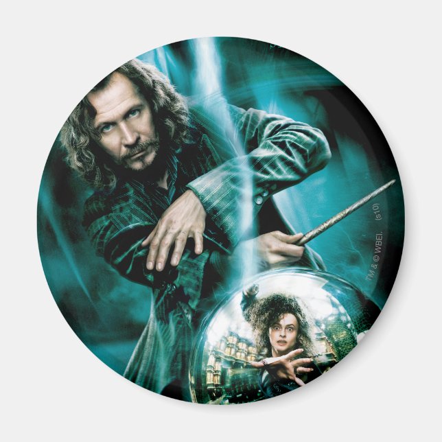 Sirius Black und Bellatrix Lestrange Magnet (Vorne)