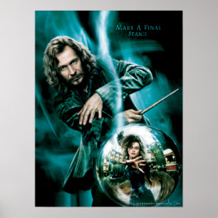 Sirius Black und Bellatrix Lestrange Poster