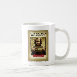 Sirius schwarzes gewolltes Plakat Kaffeetasse
