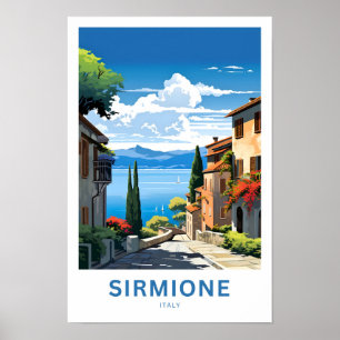 Sirmione Italien Reisedrucke Poster