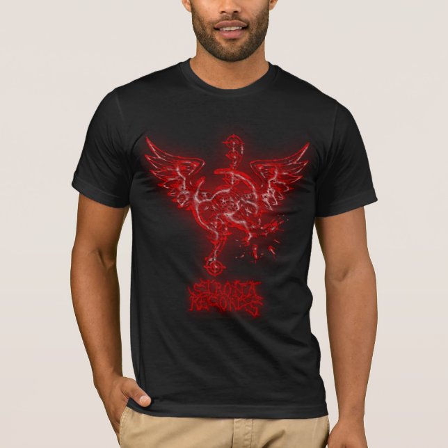 Sirona Lucifer Druck T-Shirt (Vorderseite)