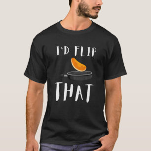 Sirup für Pfannkuchen Drehend Flapjack Frühstücksp T-Shirt