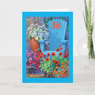 **SIS** SIE SIND "LIEBT" GLÜCKLICHE GEBURTSKARTE KARTE