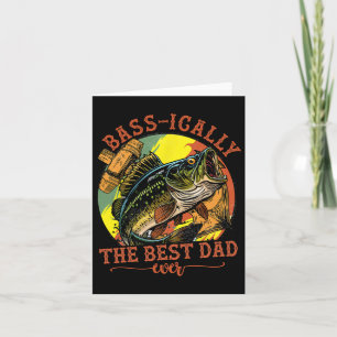 Sisch der beste Vater je B Fischer Fisch Väter Karte