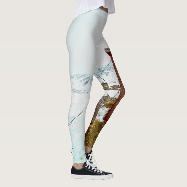 Sisimiut Grönland Outback Country Fjord Leggings (Rechts)