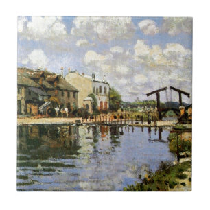 Sisley - The Canal Saint Martin, 1872 Fliese