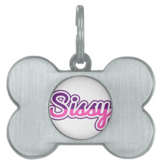 Sissy Dog Tag Tiermarke