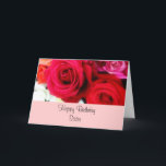 Sister Birthday Greeting Roses Karte<br><div class="desc">Birthday products for Sisters</div>