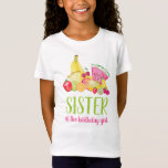 Sister Birthday T-Shirt<br><div class="desc">Karo im Shop für weitere passende Artikel!</div>