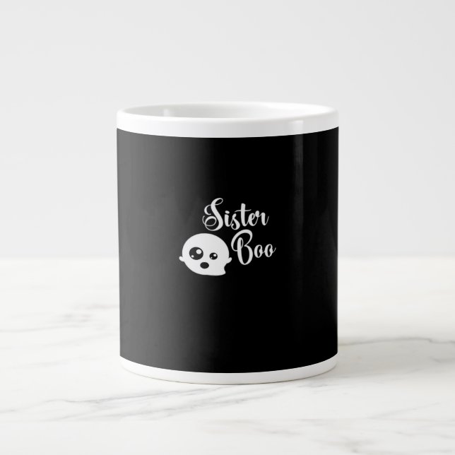 Sister Boo Halloween Jumbo-Tasse (Vorderseite)
