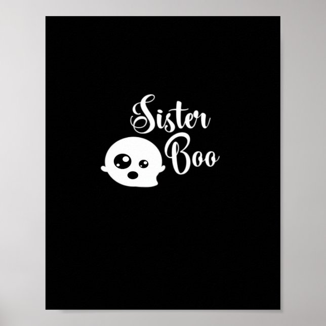 Sister Boo Halloween Poster (Vorne)