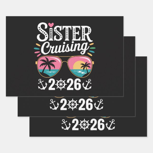 Sister Curising 2026 Geschenkpapier Set (Set)