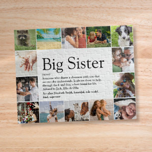 Sister Definition 14 FotoCollage Puzzle
