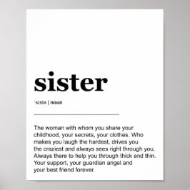 Sister-Definition Poster