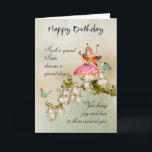 Sister Fairy Geburtstagskarte mit Blossom Karte<br><div class="desc">Sister Fairy Geburtstagskarte mit Blossom</div>