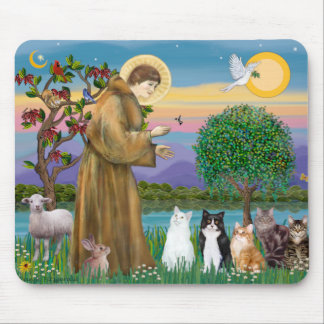 Sister Frances Blessing 5 Katzen Mousepad