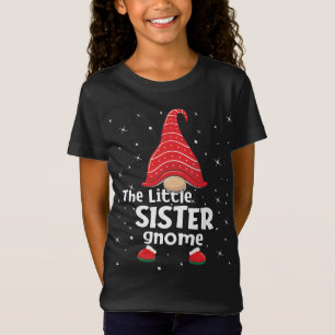 Sister Gnome Familie Matching Weihnachten Funny Ge T-Shirt