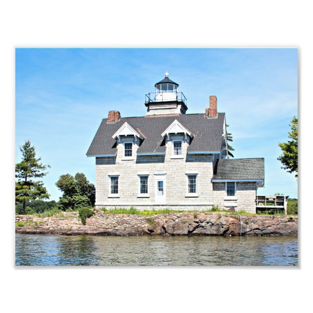 Sister Islands Lighthouse, 1.000 Inseln New York Fotodruck (Vorne)