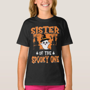 Sister of the Spooky One, 1St Birthday Halloween  T-Shirt