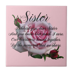 SISTER QUOTE FLIESE