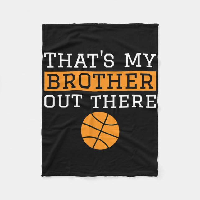 Sister Sketll Geschenk, das ist mein Bruderskettel Fleecedecke (Vorderseite)