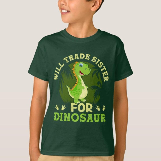 Sister Swap Dino Deal T-Shirt (Vorderseite)