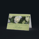 Sister Sympthy card mit Rose Karte<br><div class="desc">Mit tiefem Beileid auf den Verlust Ihrer Schwester Express Ihr Beileid in Zeiten der Trauer durch das Senden einer personalisierten Karte an Ihre Familie und Freunde. Diese Karte ist auch in anderen Versionen, (familienspezifisch) und in einigen nicht-englischen Sprachen verfügbar. Inside Text Vorschlag: Beileid an Sie und Ihre Familie über den...</div>