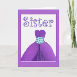 SISTER - Trauzeugin LILA Blume Petrischale Einladung