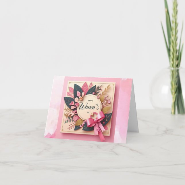 "Sisterhood Celebrated" Karte (Vorderseite)