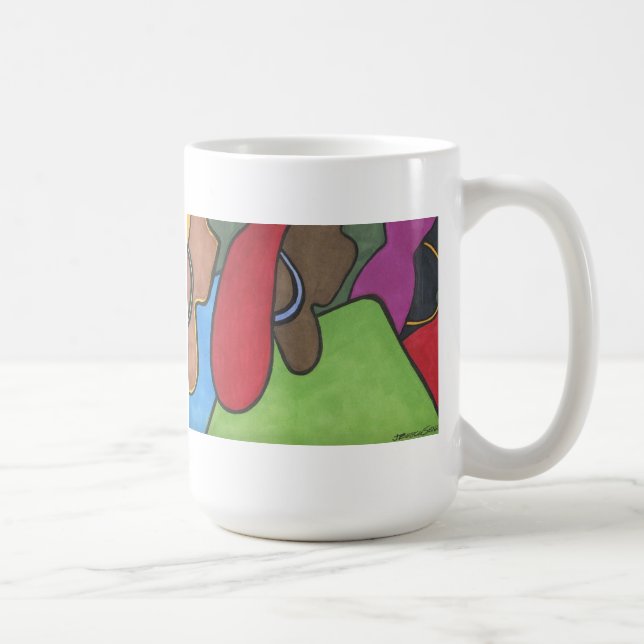 Sisterhood-Tasse durch Janice Treece Senter Kaffeetasse (Rechts)
