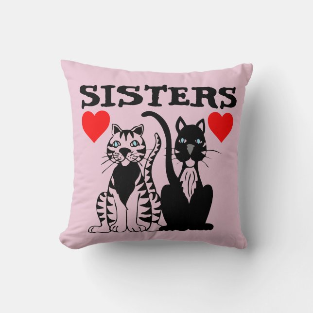 SISTERKATZPILLOW FÜR SCHWESTER KISSEN (Vorderseite)
