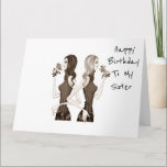 ** SISTERLY** BIRTHDAY WÜNSCHT MEINEN **SISTER** KARTE<br><div class="desc">Wenn du es leicht hast,  Schwestern bei deiner Schwester zu sein... .lass ihr heute diese Fun Birthday Card für IHR ***BIRTHDAY**** oder das Alter ändern,  WENN SIE SICHER MÜSSEN!!!!! Sag,  was du GEWOLLT hast,  um dem SISTER YOU LIEBE zu SAGEN!</div>