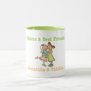 Sisters & Best Friends 11 oz Combo Tasse