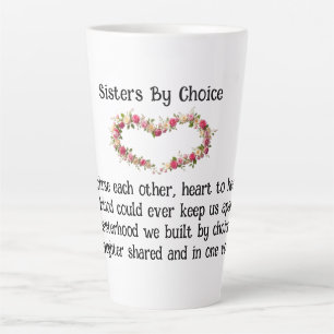 Sisters by Choice Beste Freunde Kaffee/Latte Tasse
