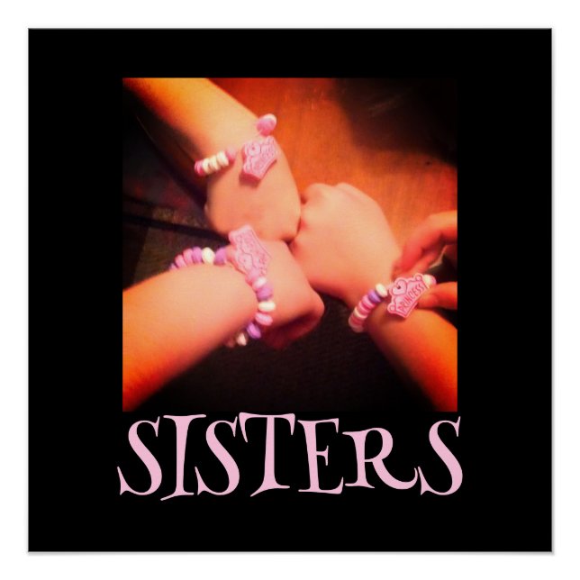 SISTERS Candy Braceletes Hands Poster (Vorderseite)
